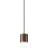 SLV Oculus Luce Pendente Aluminium Rame 11W 780lm - 920-930 Dim To Warm | Miglior Resa Cromatica - Dimmerabile 