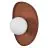 Ledvance Decor Luce Da Parete Marrone | Adatto per 1x G9