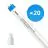Confezione Multipack 20x Philips Tubo LED T8 CorePro (EM/Mains) High Output 24W 2700lm - 840 Bianco Freddo | 150cm - Sostitutiva 58W