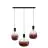 Calex XXL Marron Rosso Set completo - Including 3 XXL Bulbos + Cordset Rettangolare base