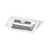 Downlight LED Wallwasher Wally Maxi Bianca 46W 6400lm 70x75D - 840 Bianco Freddo - 238x145mm